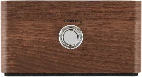 Vista 9 de Crosley CR3049A-WA Stanza Altavoz Bluetooth recargable portátil, nogal