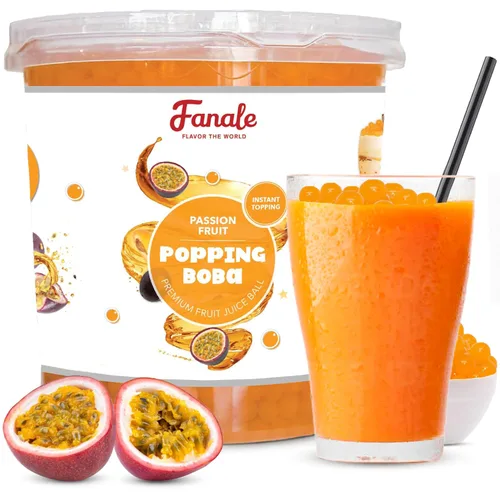 Vista 21 de Popping Bursting Boba Juice Ball - Blue Bubble Gum Flavor FPB026