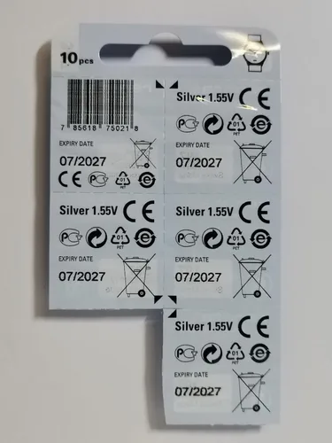 Vista 3 de Renata 397 Button Cell - Batería para reloj, 5