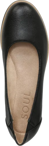 Vista 5 de Naturalizer Idea - Zapatos planos estilo bailarina con cierre de deslizamiento para mujer