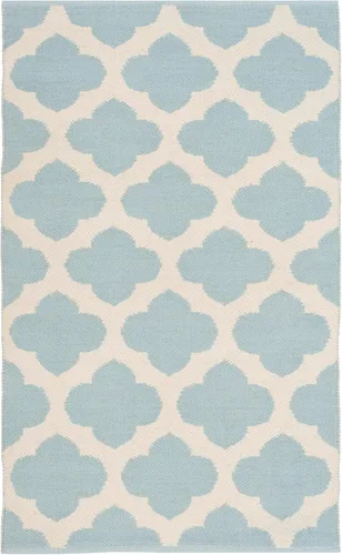 Vista 11 de SAFAVIEH Montauk Collection - Alfombra decorativa, 2 pies 6 pulgadas x 4 pies, color negro y marfil, hecho a mano, de algodón enrejado, ideal
