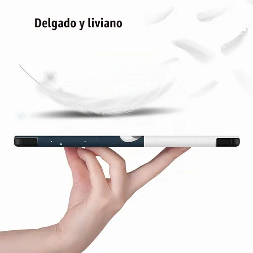 Vista 5 de Lazycat - Funda para Xiaomi Redmi Pad SE de 11 pulgadas, carcasa rígida con soporte delgado para Redmi Pad SE 11 2023 con función de encendido
