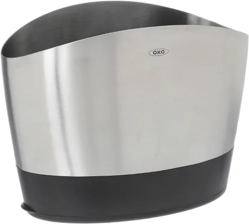 Vista 3 de OXO Good Grips - Soporte para utensilios de acero inoxidable, 8.4 x 4.75 x 6.25 pulgadas