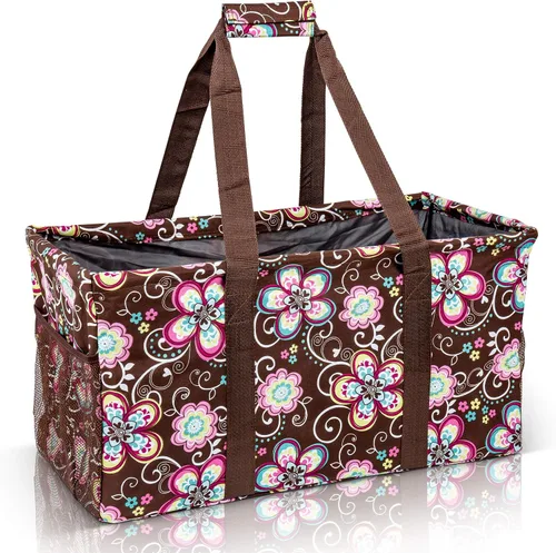 Vista 30 de Bolsa de utilidad extra grande de Lucazzi - Bolsa de playa grande plegable sobredimensionada, excelente para la piscina con marco resistente