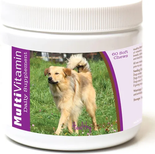 Vista 150 de Healthy Breeds Affenpinscher - Masticables blandos multivitamínicos, 60