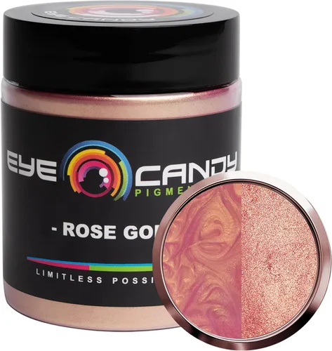 Vista 19 de Eye Candy Polvo de pigmento de mica premium Adzuki-IRO rojo (25 G), multiusos, aditivo para artes y manualidades, epoxi, arte de resina, esmalte