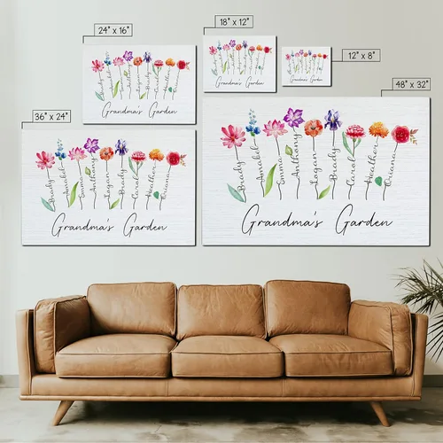 Vista 4 de Regalos geniales para abuela, regalos para el día de la madre, lienzo de jardín para abuelas, regalos para abuela, regalos para abuela, nana, gigi