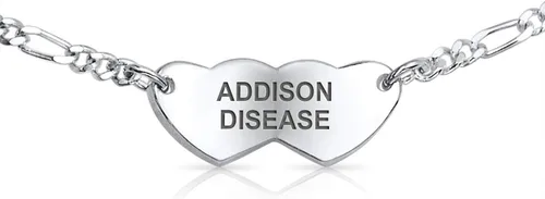 Vista 25 de Pulsera de identificación médica grabable con forma de corazón ovalada o doble en blanco, para adolescentes, para él o ella, hijo e hija, plata