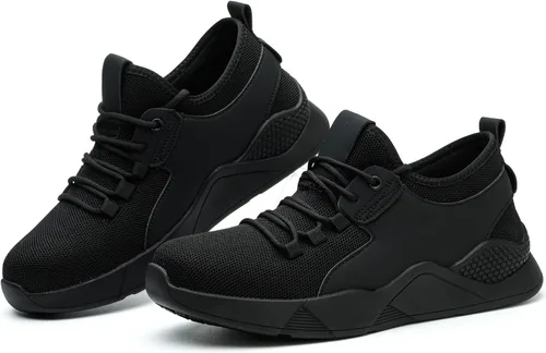 Vista 7 de ulogu Zapatos impermeables para hombres y mujeres, antideslizantes, para trabajo, servicio de alimentos, resistentes al agua, zapatos para caminar