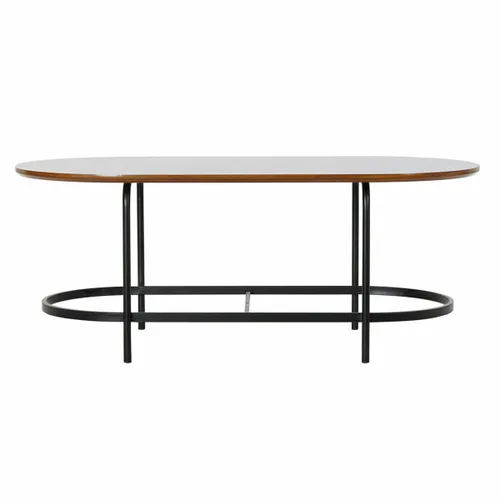 Vista 2 de Mesa de Comedor DKD Home Decor Madera Cristal Hierro 99,5 x 50 x 40 cm