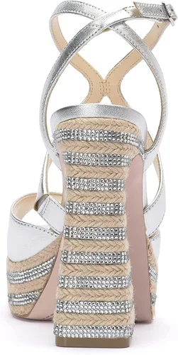 Vista 3 de Jessica Simpson Sandalias de plataforma con tiras Dosia para mujer