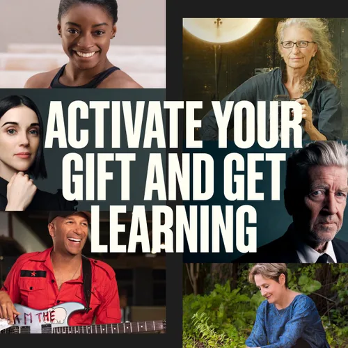 Vista 2 de MasterClass Annual Subscription $120 eGift Card