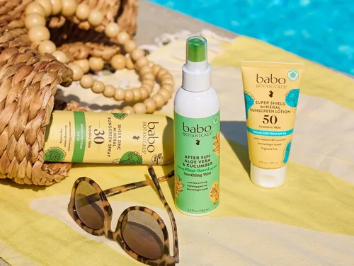 Vista 9 de Babo Botanicals Spray de protección solar continuo de zinc transparente SPF30 - Óxido de zinc natural - Piel extra sensible - Resistente al agua