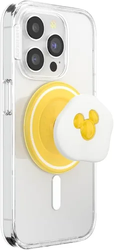Vista 13 de PopSockets Agarre adhesivo para teléfono, soporte, soporte para teléfono, Disney - Mickey Cobweb