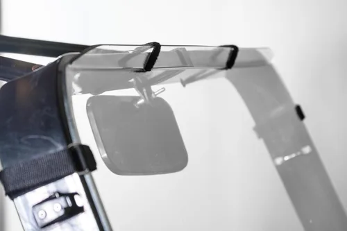 Vista 4 de Parabrisas completo UTV compatible con Arctic Cat Prowler (2006-2010), estándar de 3/16 pulgadas