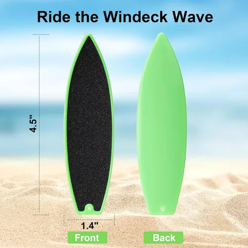 Vista 4 de Tablas de surf con dedos, tabla de surf para ventana de automóvil, tabla de surf con cuerda para niños, adolescentes y adultos Azul Negro Verde