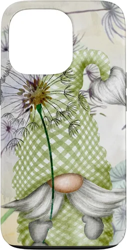 Vista 10 de Cute Gnome Dandelion Flower Pattern for Women Mom Aesthetic Case for iPhone 17