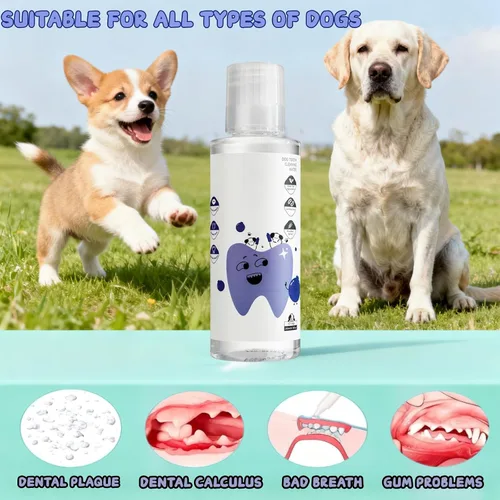 Vista 2 de 2 unidades Dental Plus, refrescan el aliento, fórmula natural, inodoro e sin sabor para combatir el sarro, para todas las mascotas