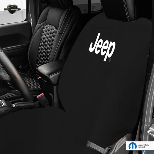 Vista 5 de Seat Armour Funda de asiento negra para "Jeep", Negro