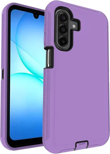 Vista 14 de Funda para teléfono Samsung Galaxy A16 5G, 3 capas de protección contra caídas de 16 pies, con cubierta de puerto a prueba de polvo, funda