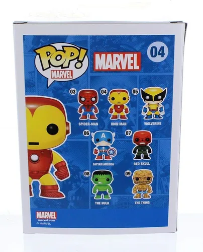 Vista 3 de Funko Marvel Iron Man Pop Figura de vinilo