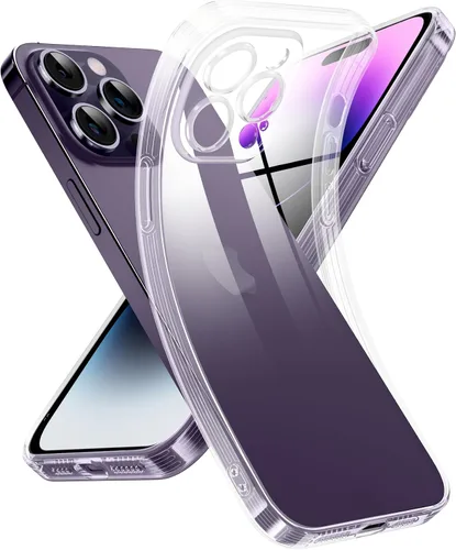 Vista 853 de Supdeal Funda cristalina transparente para iPhone 11, [No se amarillea] [Protección de la cámara] [Probado contra caídas de grado militar] Funda