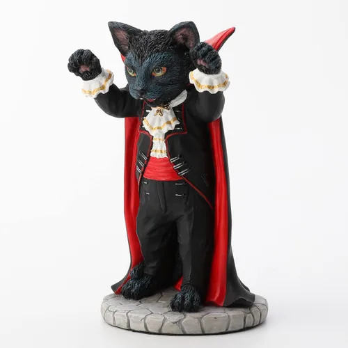 Vista 2 de Veronese Design Figura coleccionable de animales de resina Catcula Spooky Nosferatu de 5 pulgadas
