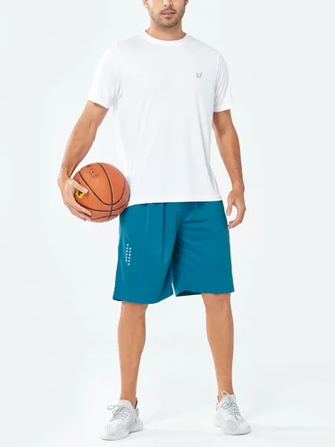 Vista 4 de NORTHYARD Pantalones cortos deportivos de baloncesto para hombre, de 5, 7, 10 pulgadas, para entrenamiento, gimnasio, secado rápido, pantalones