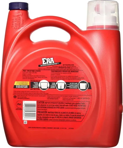 Vista 2 de ERA Active Stainfighter Formula Detergente para ropa 96 cargas, 150 onzas