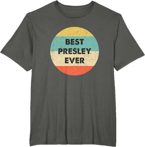 Vista 7 de Camiseta Presley Name, Negro, S