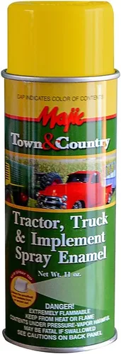 Vista 9 de Majic Paints 8-20965-8 Tractor & Implementación Spray Pintura Esmalte Aerosol, A.C. Naranja