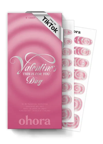 Vista 9 de ohora Tiras de uñas de gel semicuradas (N Addict) – Funciona con cualquier lámpara, calidad de salón, larga duración, fácil de aplicar y quitar