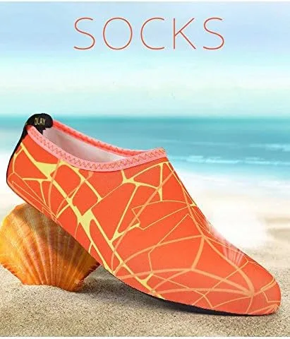 Vista 3 de Epicgadget (TM) zapatos de agua de secado rápido, zapatos de piel de agua flexibles para playa, natación, buceo, esnórquel, correr, surf y yoga