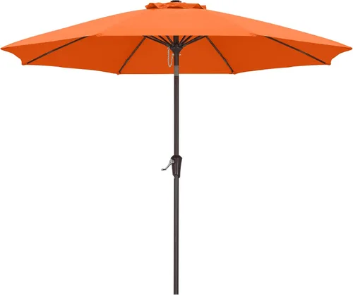 Vista 43 de ABCCANOPY 7.5FT Patio Umbrella Outdoor 6 RibsTable Umbrella(Brown)