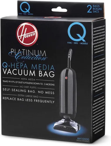 Vista 2 de Hoover AH10000 Platinum Type-Q HEPA Bolsa de vacío, cinco paquetes de 2