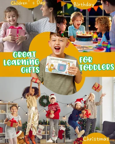 Vista 7 de Tarjetas didácticas hablantes en inglés de 224 palabras con música, juguetes educativos Montessori para niños pequeños, terapia del habla