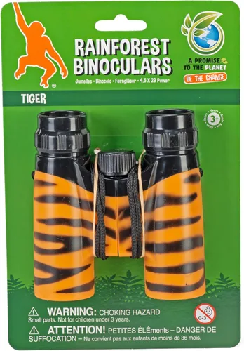 Vista 3 de Wild Republic Binoculares con estampado salvaje con estampado de tigre