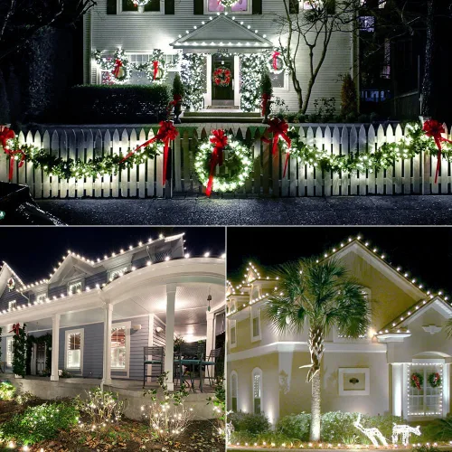 Vista 5 de Brizled - Luces de Navidad C9 para decoraciones navideñas al aire libre