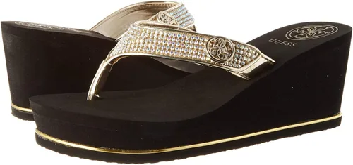 Vista 7 de GUESS Sandalias de cuña Sarraly para mujer