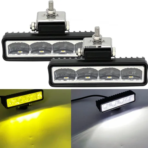 Vista 9 de STDYSUN Luces LED azules antiniebla de conducción para carretilla elevadora, luces de seguridad, 2 unidades, 30 W, 6 pulgadas, impermeables, luces
