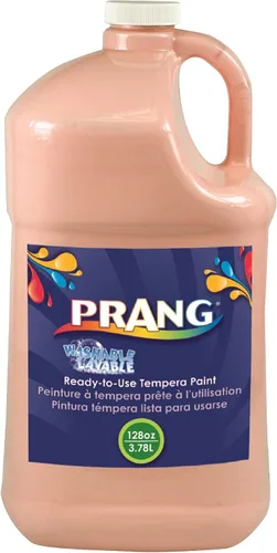 Vista 6 de Prang Pintura lavable, negro, botella de 1 galón