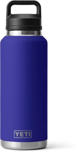 Vista 19 de YETI Rambler Botella de 46 oz, a prueba de fugas, aislada al vacío, de acero inoxidable con tapa Chug, Seafoam Verde mar