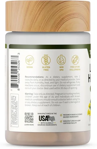 Vista 9 de Snap Supplements Salud del hígado y desintoxicación - Suplemento de cardo mariano que apoya la salud saludable del hígado y la digestiva, 60