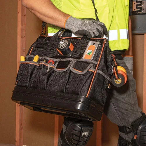 Vista 7 de Klein Tools 554171814 Tradesman Pro Bolsa Oorganizador Eextremea de electricista bolsa