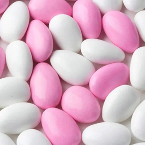 Vista 23 de Smarty Stop Jordan Almonds Candy - Almendras recubiertas de caramelo pastel, aperitivo comestible de confitería