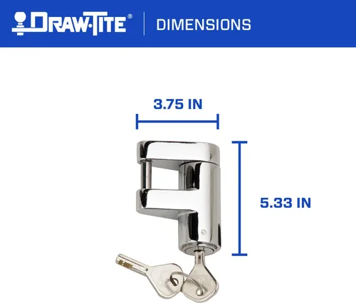 Vista 2 de Fulton Draw-Tite 580403 Chrome Universal