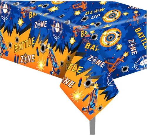 Vista 14 de 1 paquete de mantel de plástico con diseño de bandera americana del 4 de julio para fiesta, 54 x 87 pulgadas de largo, mantel rectangular para bufé
