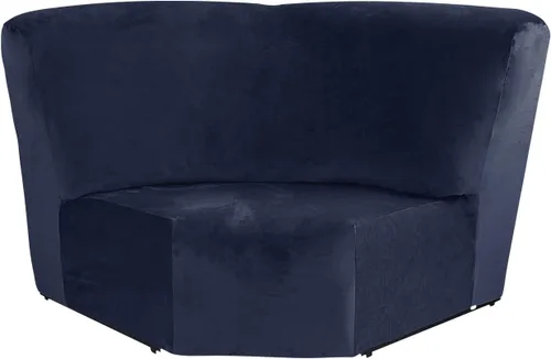 Vista 11 de TOPCHANCES Funda de sofá esquinero de 1 pieza, funda de asiento de esquina adicional, funda de sofá reclinable seccional, funda de terciopelo