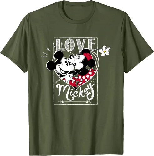 Vista 74 de Disney Mickey & Minnie Mouse Love Mickey - Camiseta para el día de San Valentín