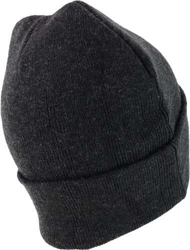 Vista 2 de Trendy Apparel Shop XXL - Gorro de invierno de gran tamaño con puño sólido